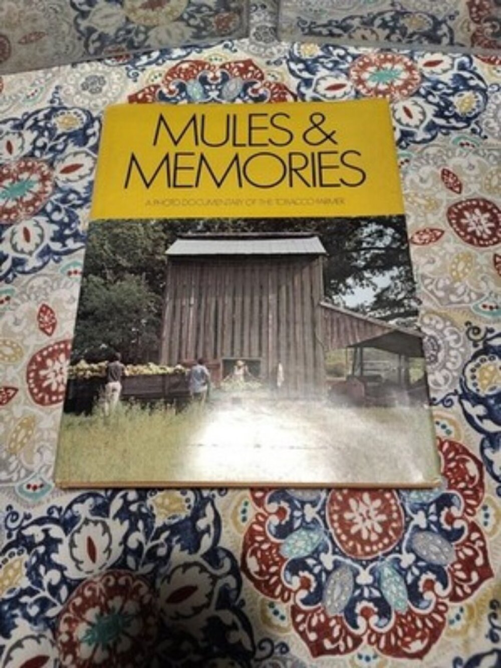 'Mules & Memories' Pamela Barefoot HC/fair jacket 1978, Autographed By Author